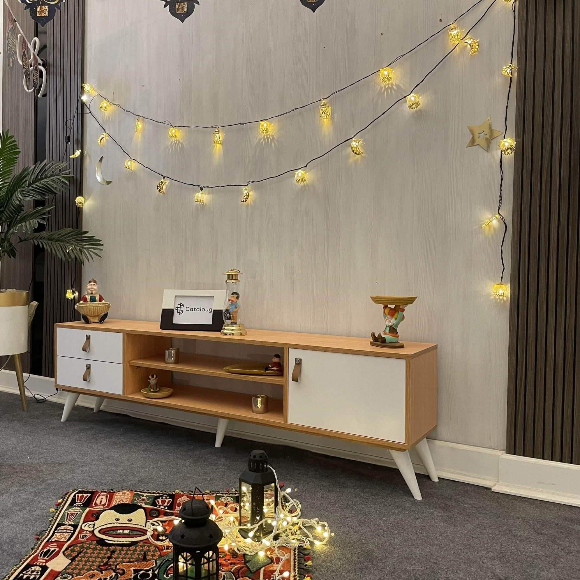 تسوق الأن من هومكس  ترابيزة تليفزيون ام دي اف 160*30*45 سم - CLG262 بأفضل سعر وأفضل جودة 