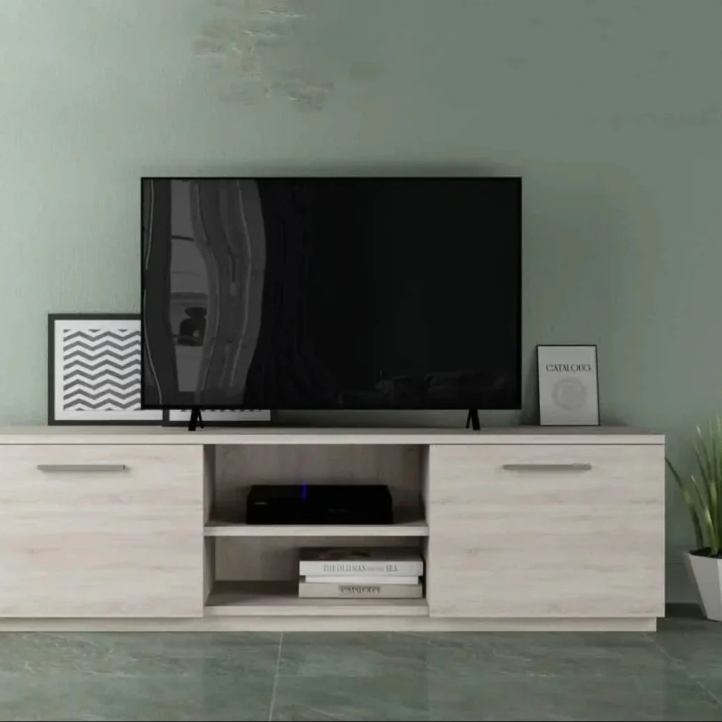 ترابيزة تليفزيون ام دي اف، 160*30*45 سم