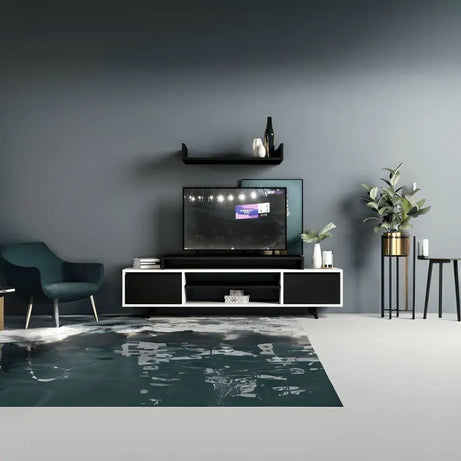 ترابيزة تليفزيون ام دي اف 160*40*45 سم - CLG220 - Homix