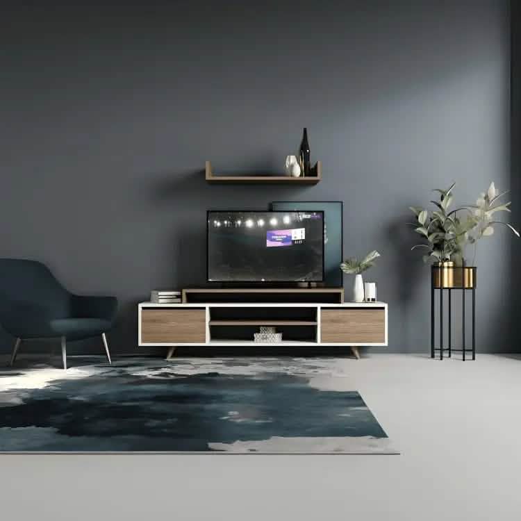 ترابيزة تليفزيون ام دي اف 160*40*45 سم - CLG220 - Homix