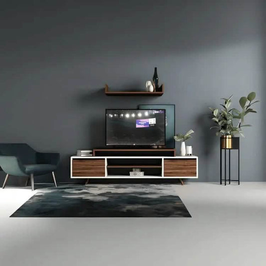 ترابيزة تليفزيون ام دي اف 160*40*45 سم - CLG220 - Homix