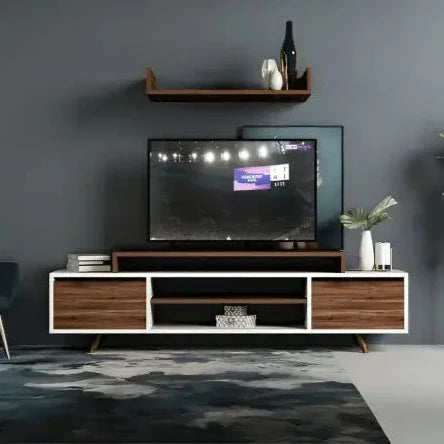 ترابيزة تليفزيون ام دي اف، 160*40*45 سم