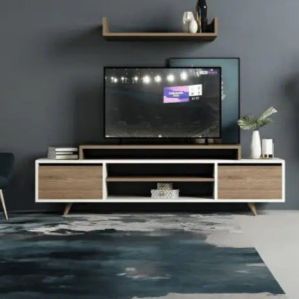 ترابيزة تليفزيون ام دي اف، 160*40*45 سم