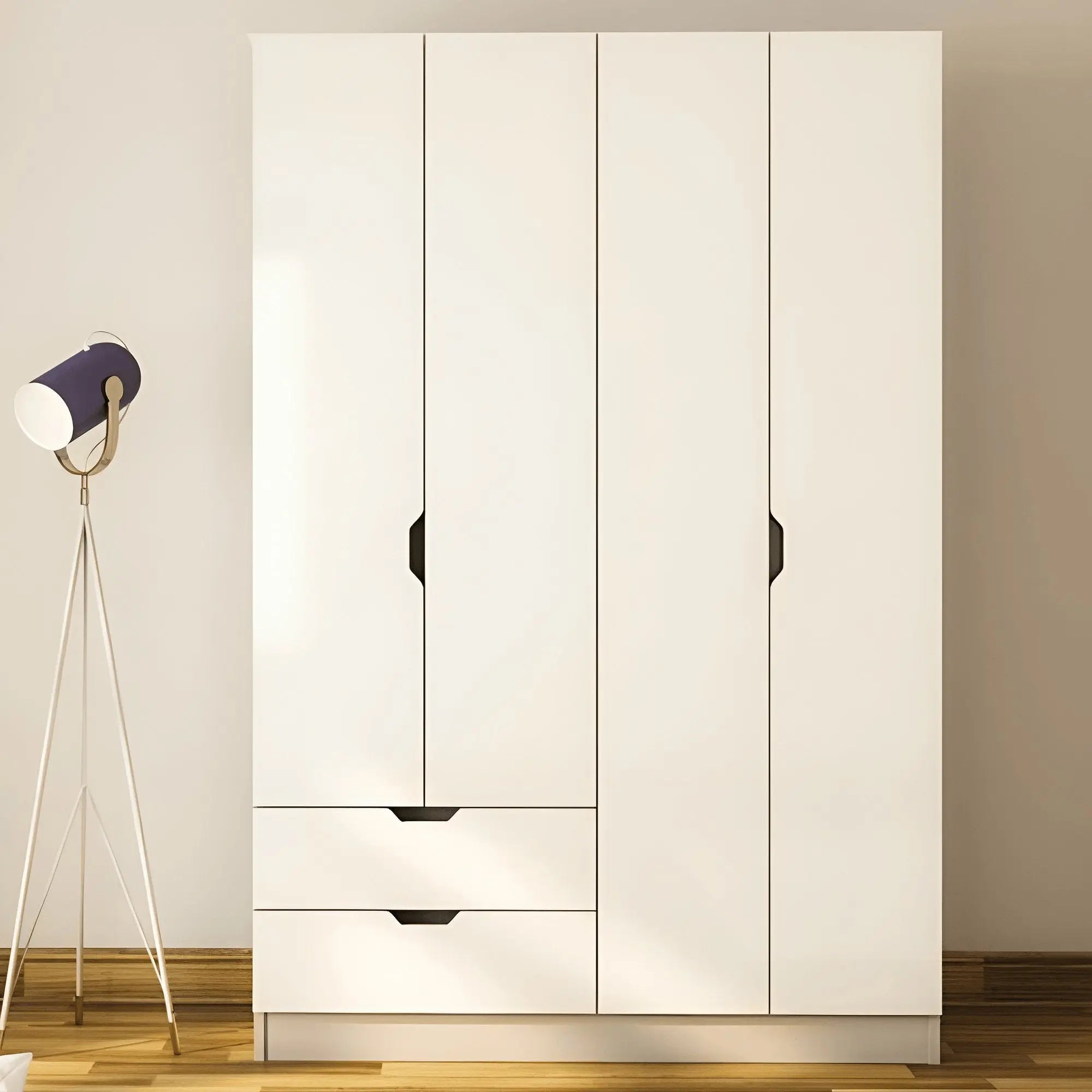 دولاب خشب ام دي اف، 160*50*200 سم