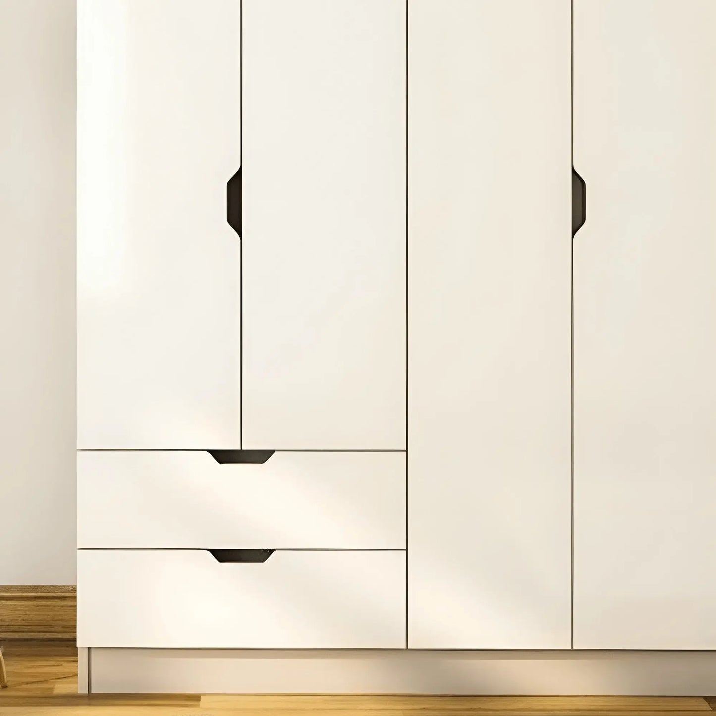 دولاب خشب ام دي اف، 160*50*200 سم