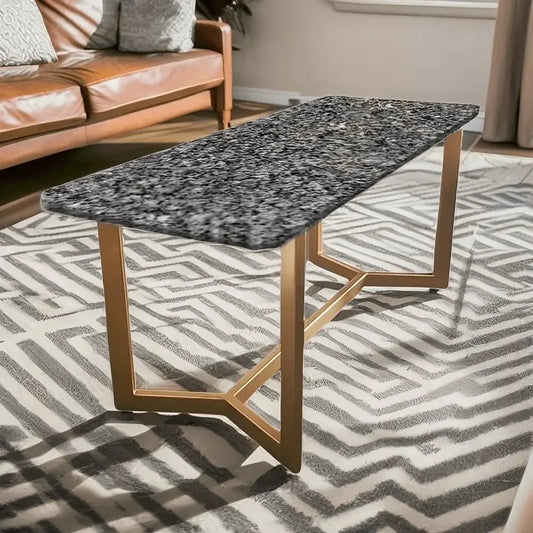 ترابيزة قهوة بسطح جرانيت 160*80*80 سم - LUS58 - Homix