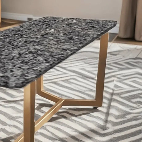 ترابيزة قهوة بسطح جرانيت 160*80*80 سم - LUS58 - Homix