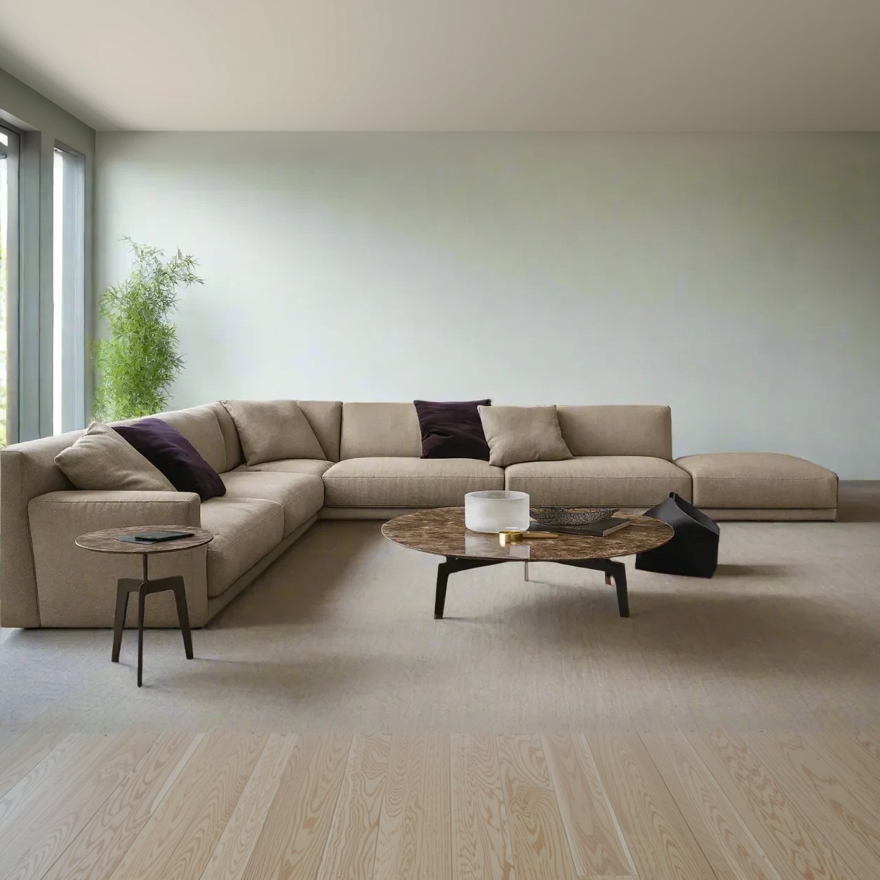 ركنة خشب زان، 350*250*75 سم