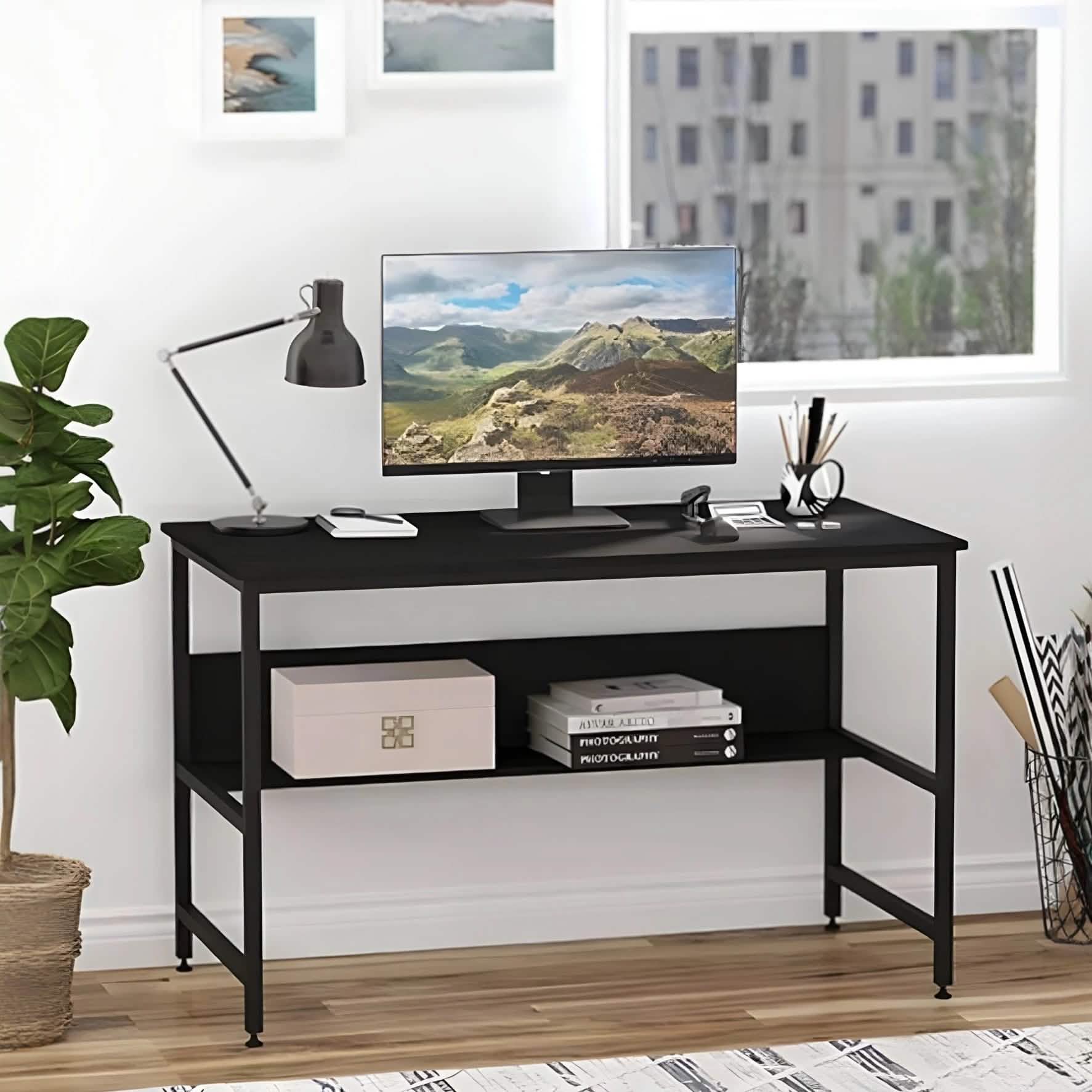 مكتب معدن، 120*60*75 سم