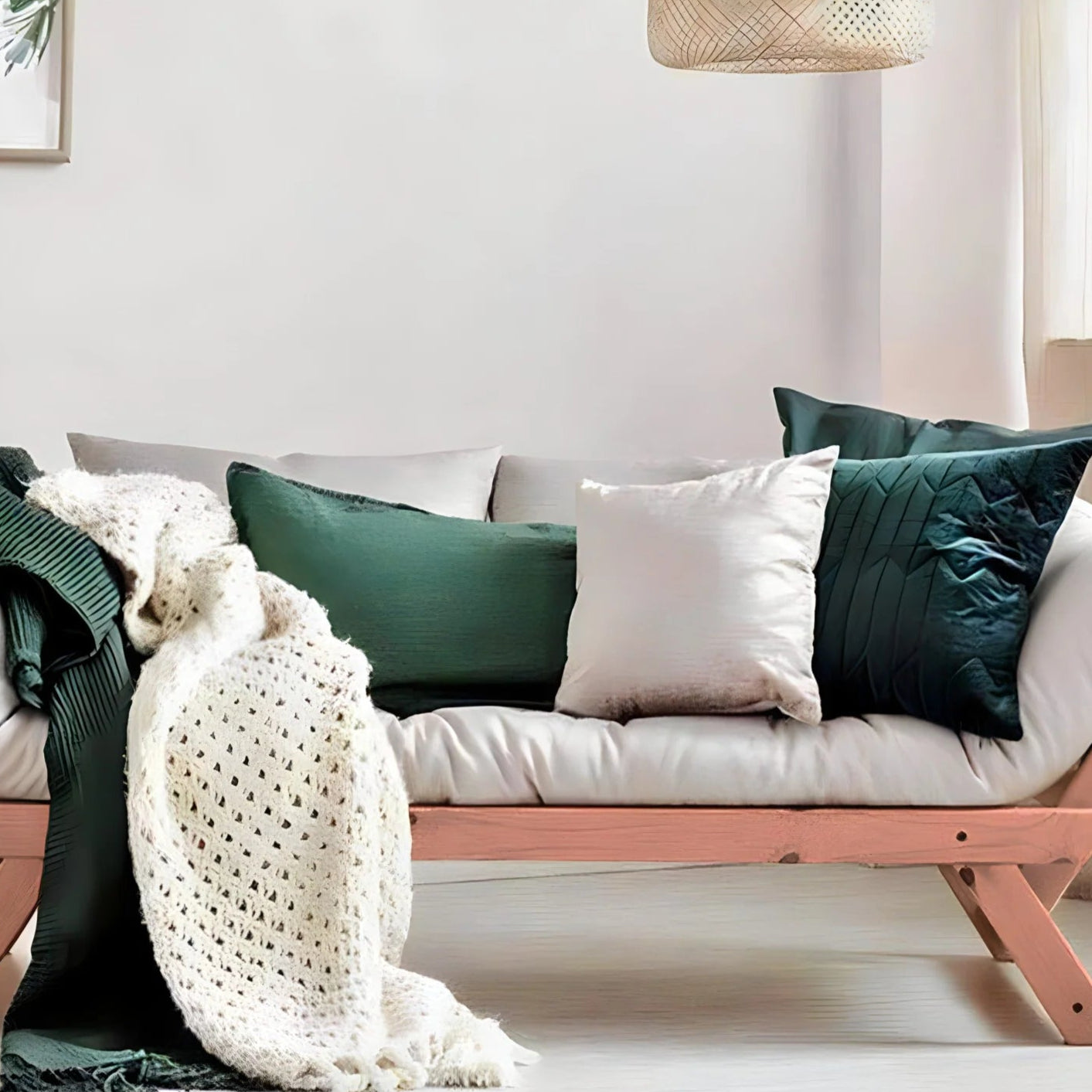 كنبة خشب زان، 165*70*75 سم