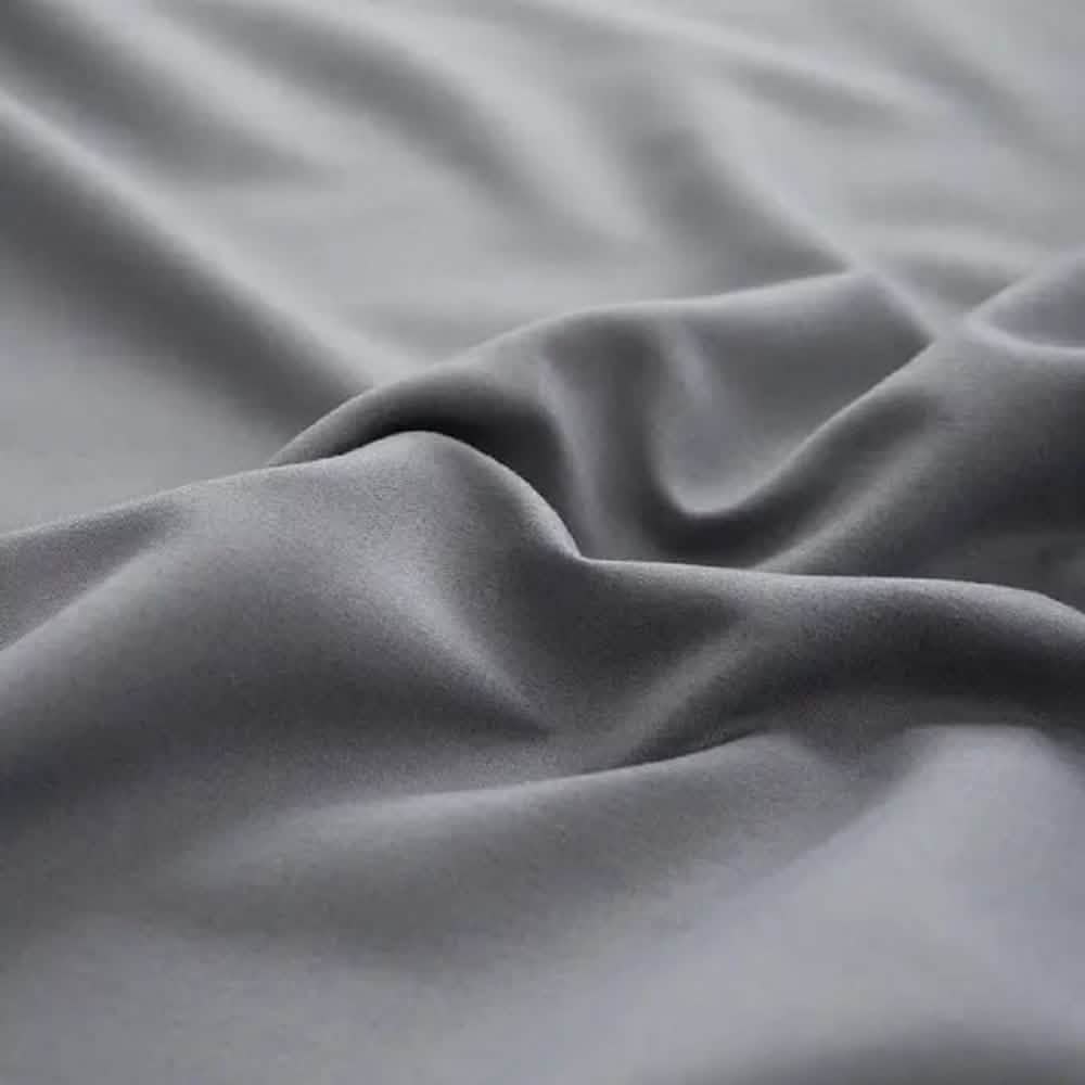 طقم ملاية سرير مايكروفايبر، 240*220 سم - رمادي