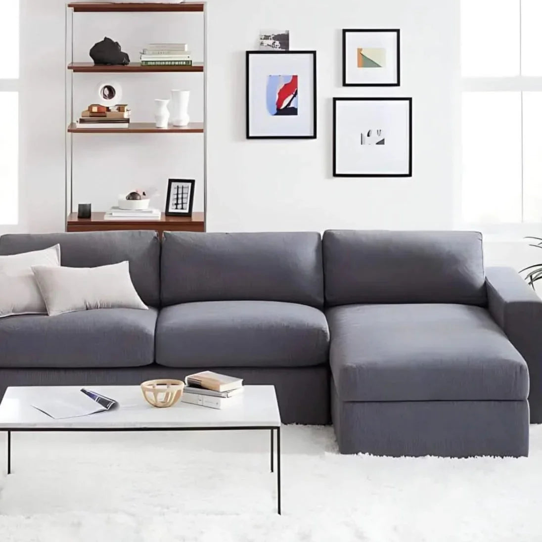 ركنة خشب موسكي سويدي، 250*180*80 سم