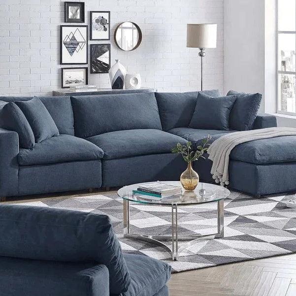 ركنة خشب موسكي سويدي، 250*180*80 سم