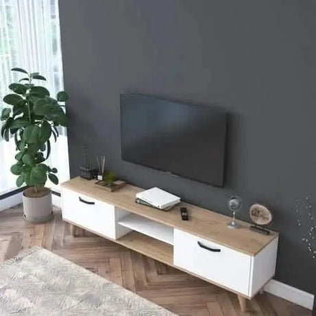 تسوق الأن من هومكس  ترابيزة تليفزيون ام دي اف 180*30*45 سم - CLG273 بأفضل سعر وأفضل جودة 
