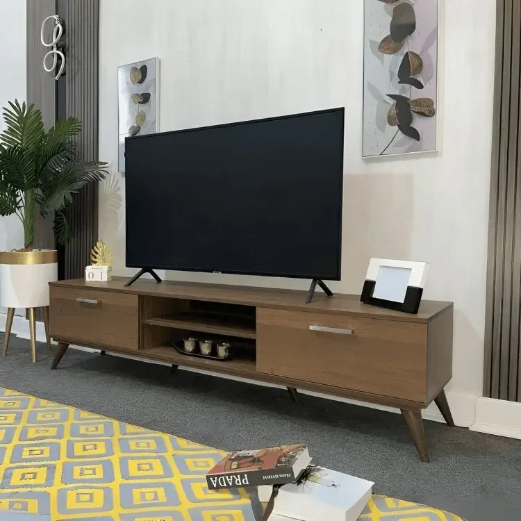 ترابيزة تليفزيون بني 180*40*45 سم - CLG293 - Homix