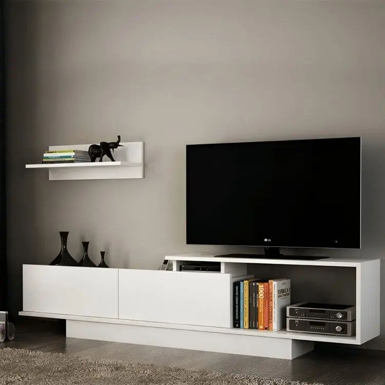 ترابيزة تليفزيون ام دي اف اسباني، 180*45*30 سم