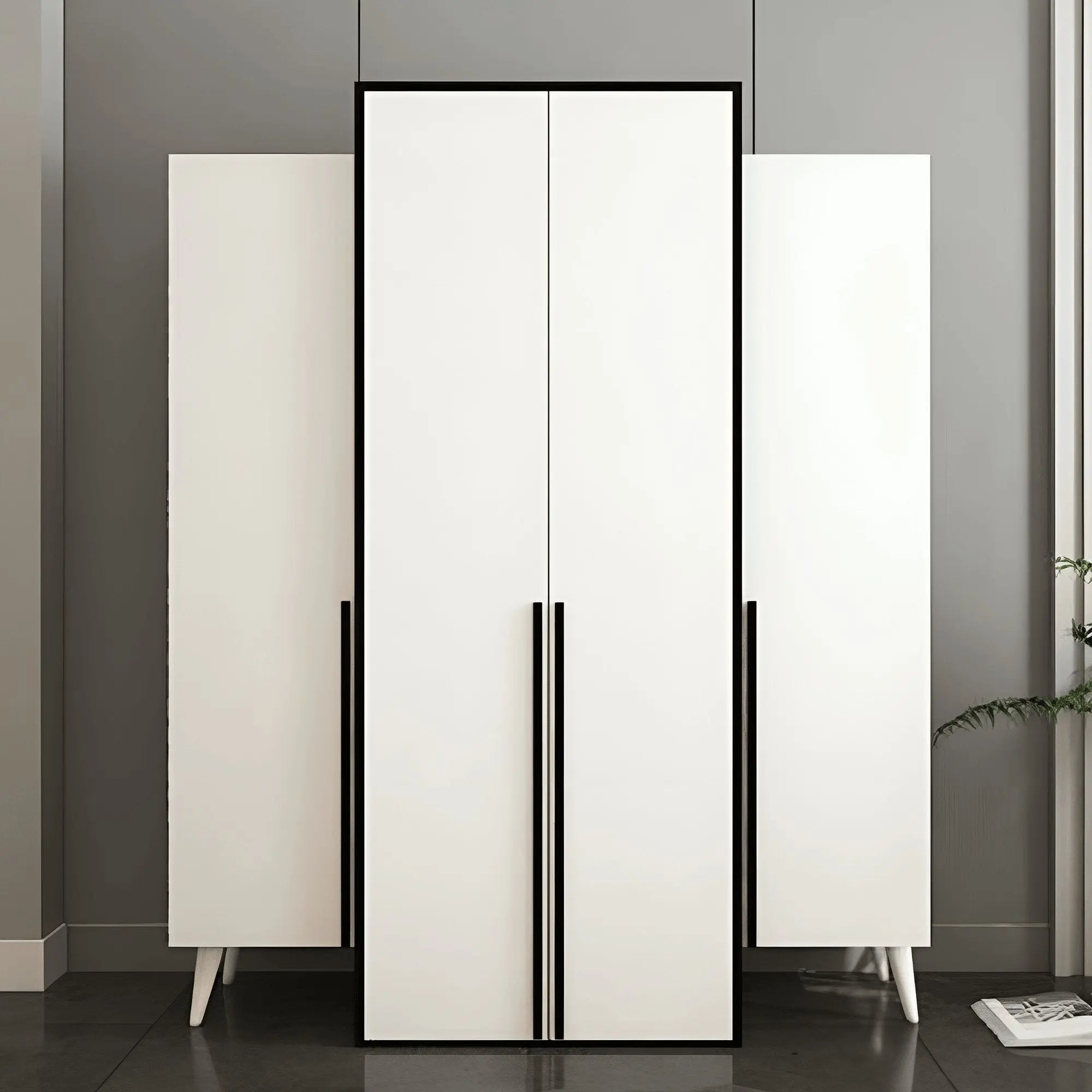 دولاب خشب ام دي اف، 180*50*180 سم