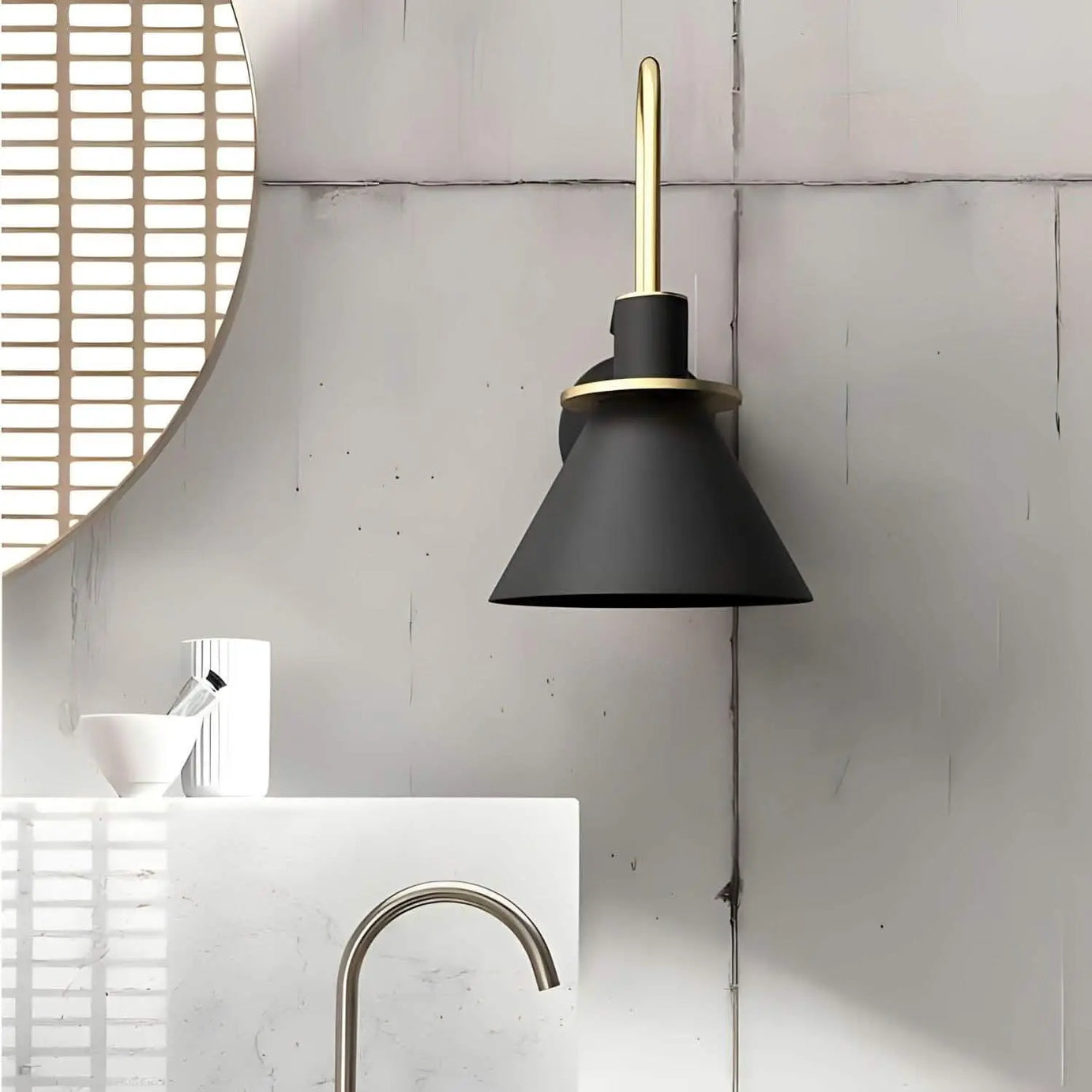 أبليك حائط معدن، 18*31 سم