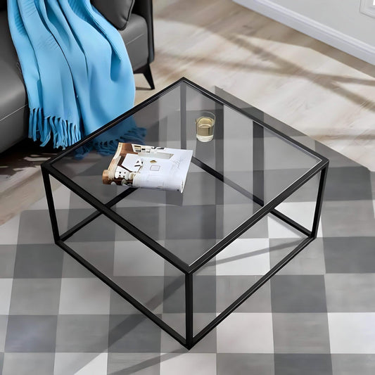 ترابيزة قهوة ستيل، 80*80*45 سم