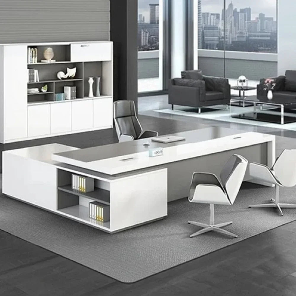 مكتب خشب ام دي اف، 160*80*75 سم