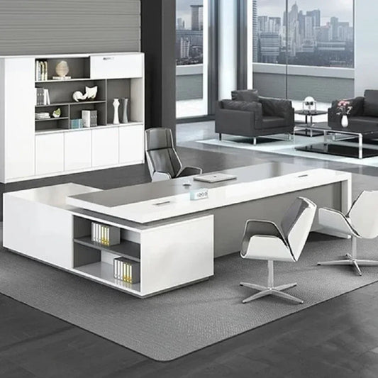 مكتب خشب ام دي اف، 160*80*75 سم