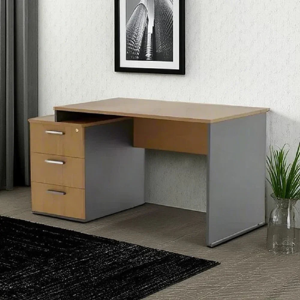 مكتب خشب ام دي اف، 120*60*75 سم
