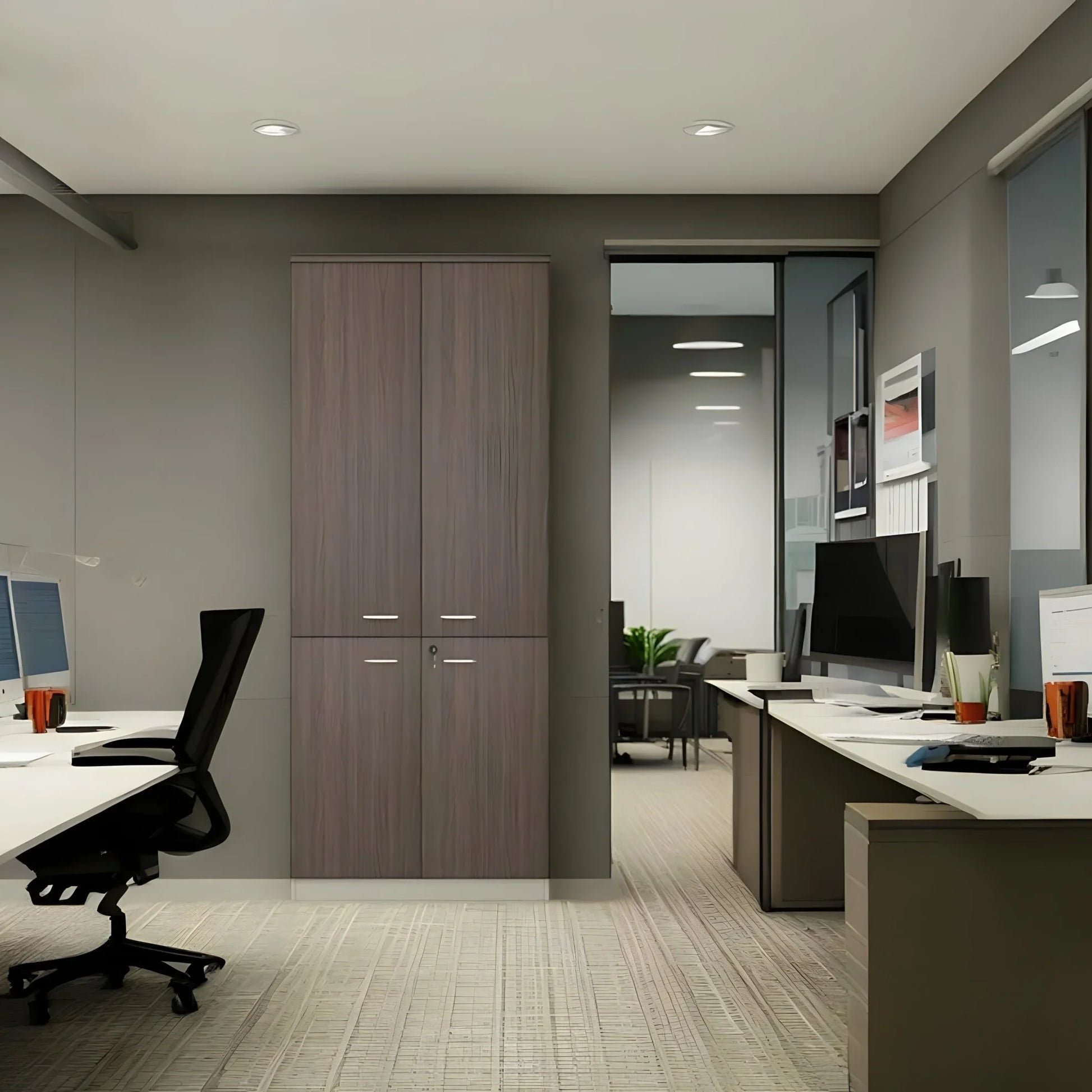 وحدة تخزين مكتبية، 80*40*200 سم