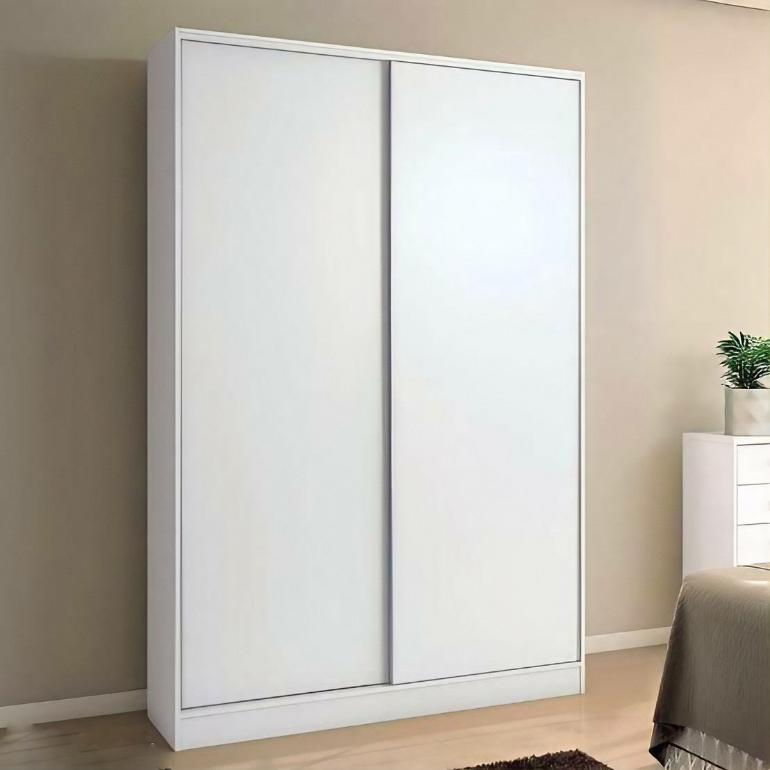 دولاب خشب ام دي اف اسباني، 120*60*200 سم