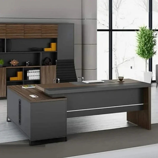 مكتب خشب ام دي اف، 160*80*75 سم