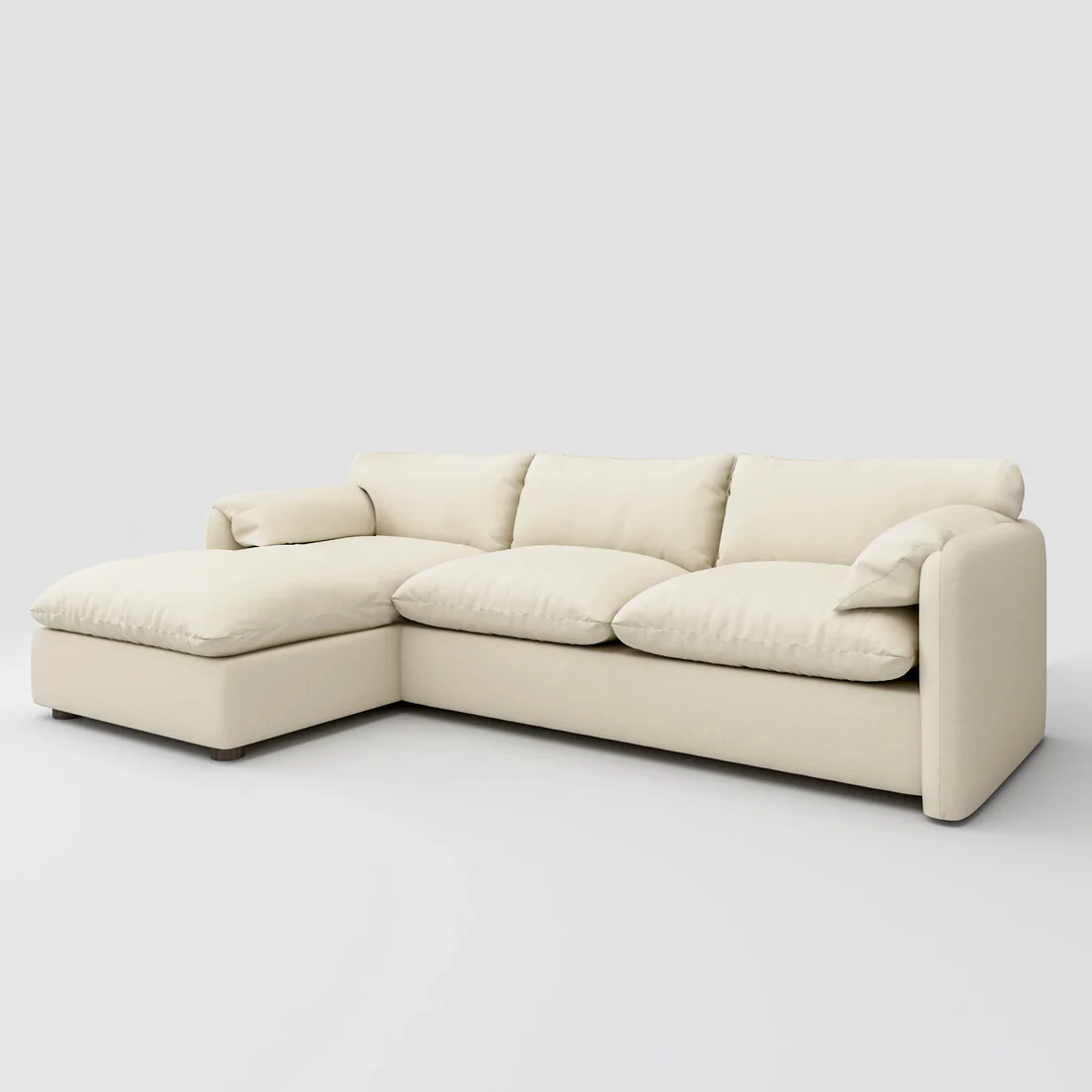 ركنة خشب زان، 250*150*80 سم