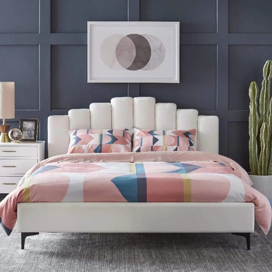 سرير سوبر كينج خشب ام دي اف وزان، 180*200*120 سم