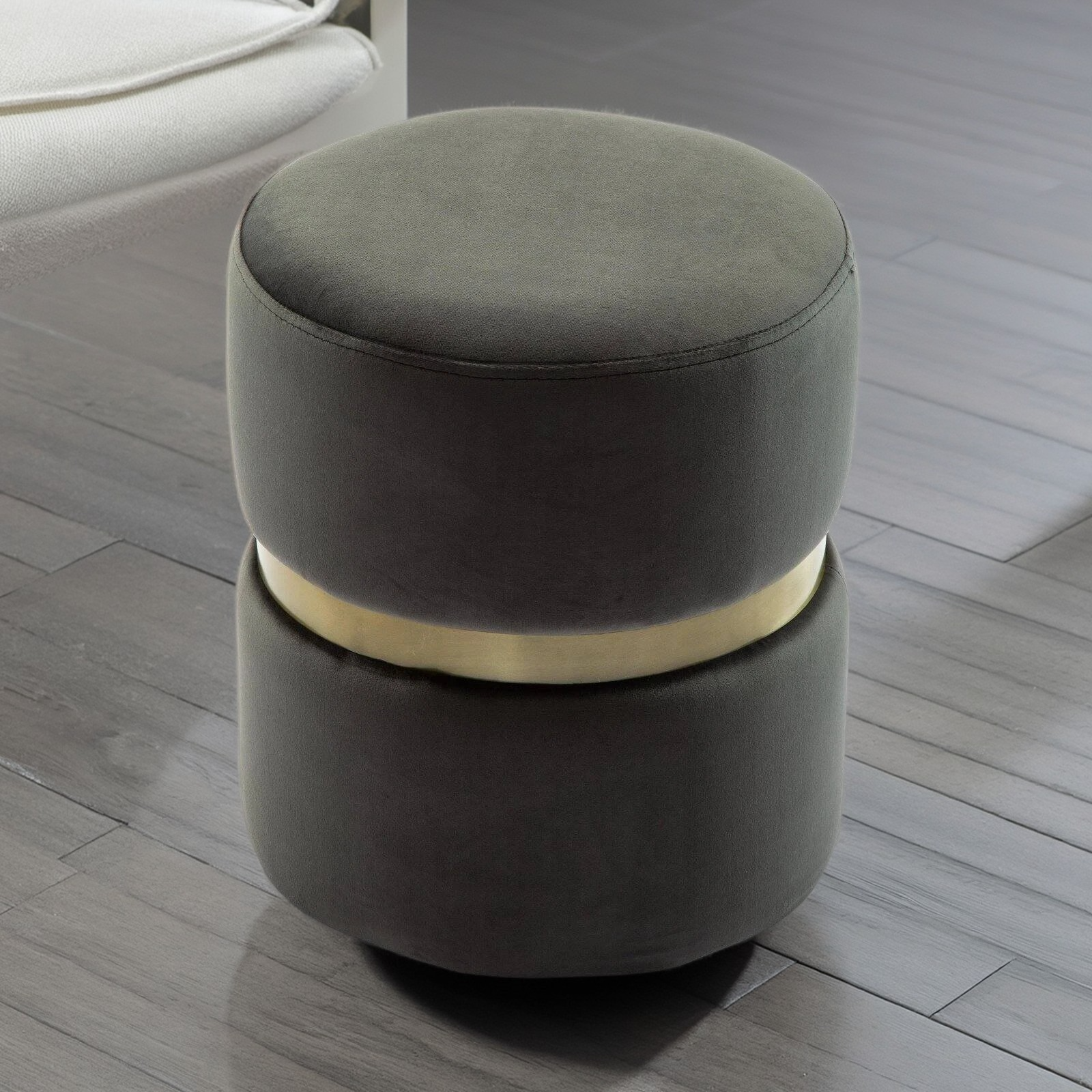 بف خشب كونتر وستيل، 40*43 سم - أسود