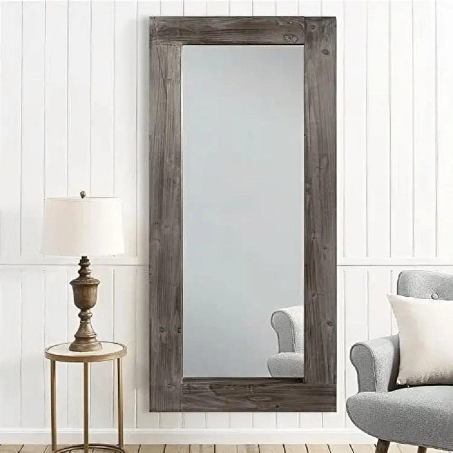 مرايا بإطار خشبي، 80*200 سم