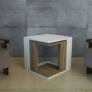 ترابيزة جانبية ام دي اف، 40*40*40 سم