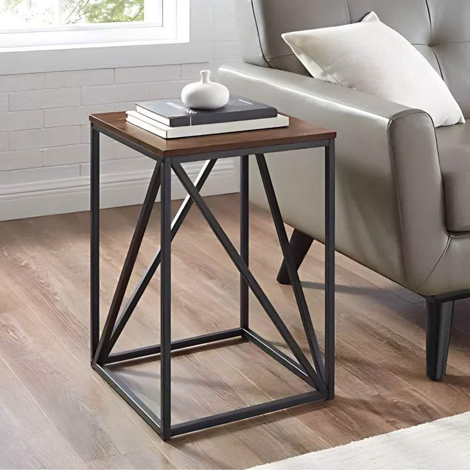 ترابيزة جانبية ام دي اف 30*30*55 سم - NOA102 - Homix