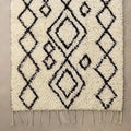 سجادة صوف بيج و *اسود 200*300 سم - LUS179 - Homix