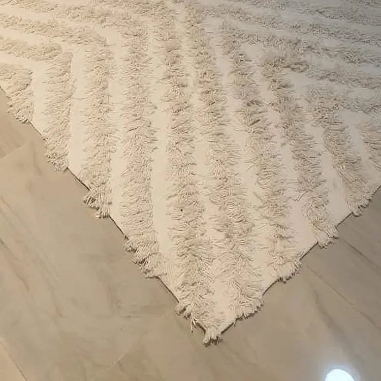 سجادة صوف لون بيج 200*300 سم - LUS105 - Homix