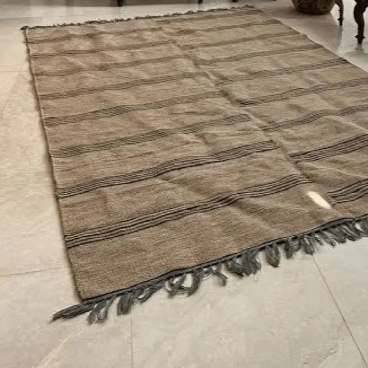 سجادة صوف لون بيج غامق 200*300 سم - LUS139 - Homix