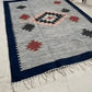 سجادة صوف أزرق غامق و رمادي 200*300 سم - LUS140 - Homix