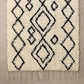 سجادة صوف بيج و *اسود 200*300 سم - LUS179 - Homix