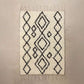 سجادة صوف بيج و *اسود 200*300 سم - LUS179 - Homix