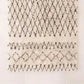 سجادة صوف بيج و اسود 200*300 سم - LUS186 - Homix