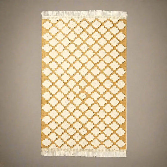 سجادة صوف بيج 200*300 سم - LUS202 - Homix
