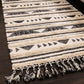 سجادة صوف بيج و اسود 200*300 سم - LUS211 - Homix