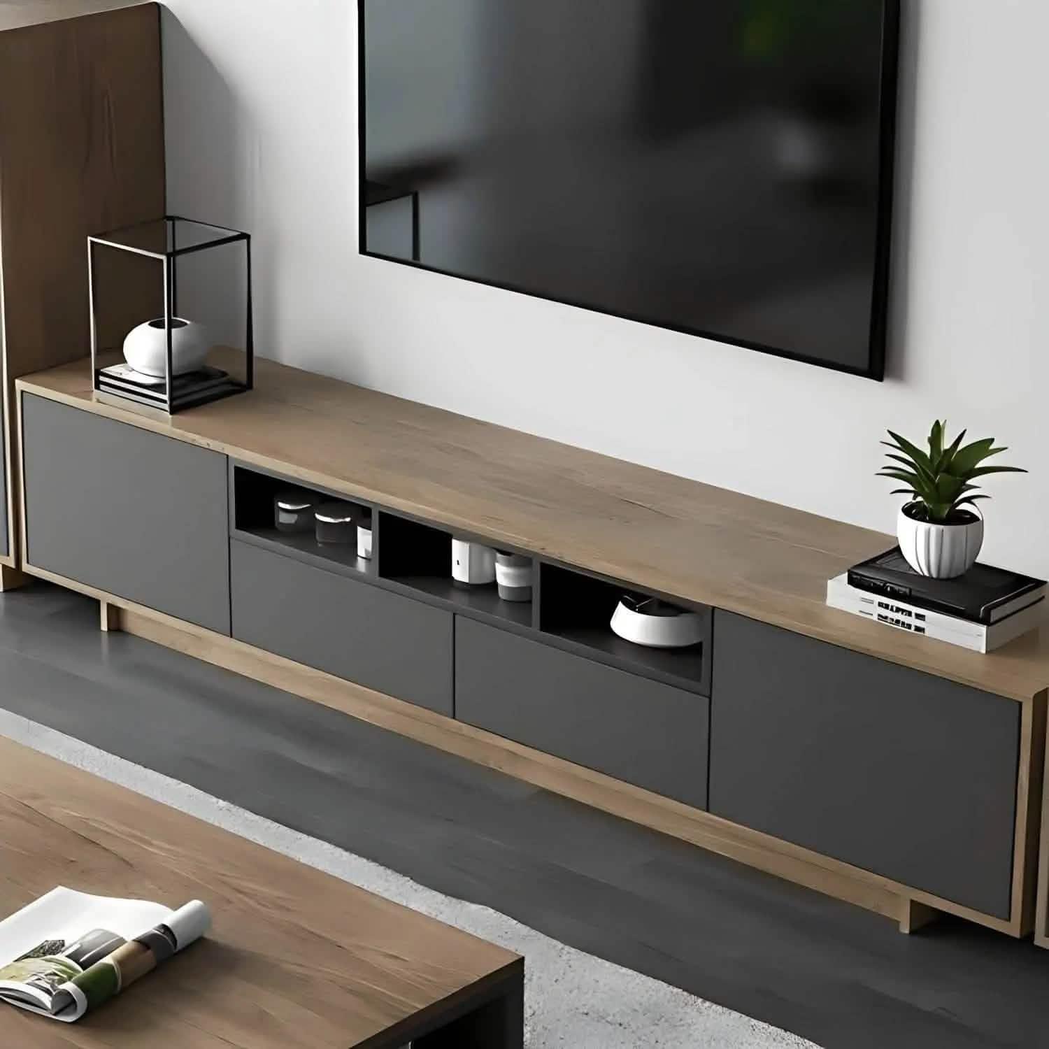 ترابيزة تليفزيون 200*45*40 سم - FUR4 Furnish store