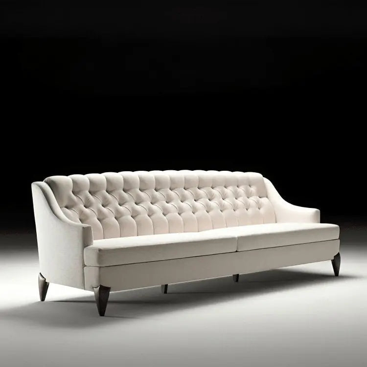 كنبة كابتونيه زان أحمر 200*80*100 سم - KAR32 - Homix