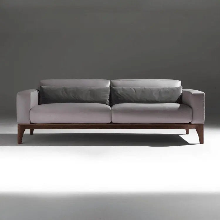 كنبة ثنائية خشب زان أحمر 200*80*80 سم - KAR31 - Homix