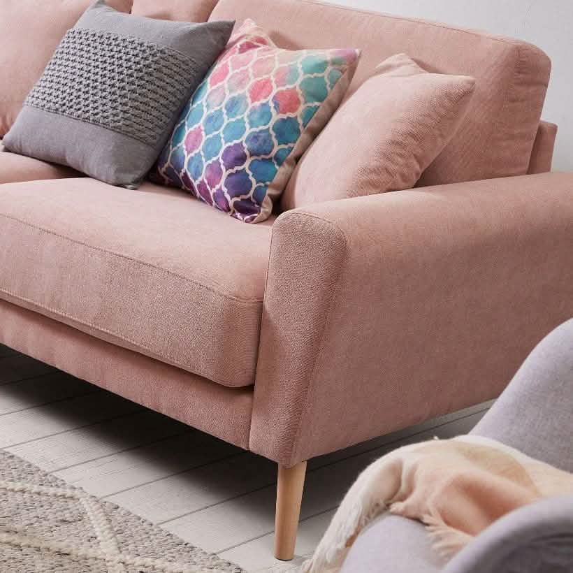 كنبة خشب زان أحمر 200*80*80 سم - KAR51 - Homix