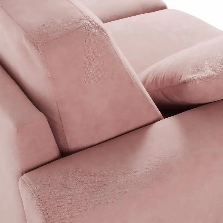 كنبة خشب زان أحمر 200*80*80 سم - KAR51 - Homix