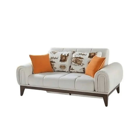 كنبة خشب زان أحمر 200*80*85 سم - KAR60 - Homix